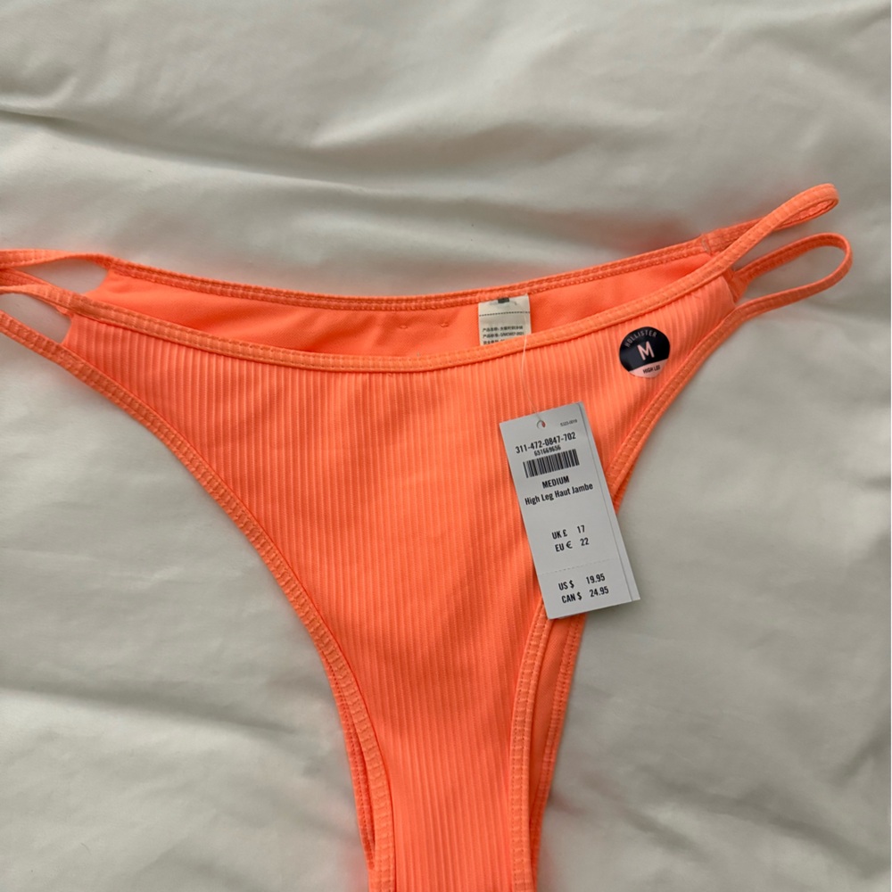 Hollister Coral Bikini bottoms